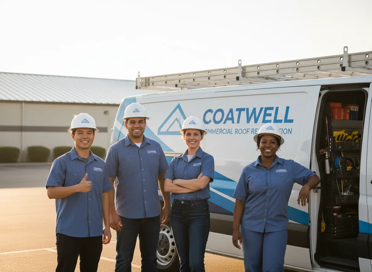 Commercial roof coating company in Brockwell, AR